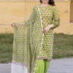 Green Marigold Suit Set